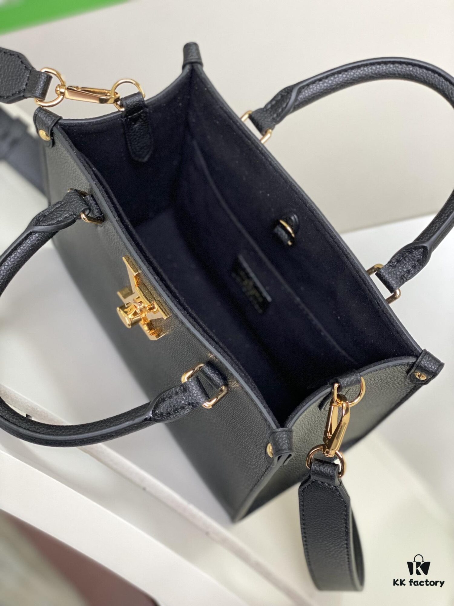 693077b86e68136f4d9a67e2 Lock & Go Handbag in Black M22311 and Beige White M23637 - Premium Original Order