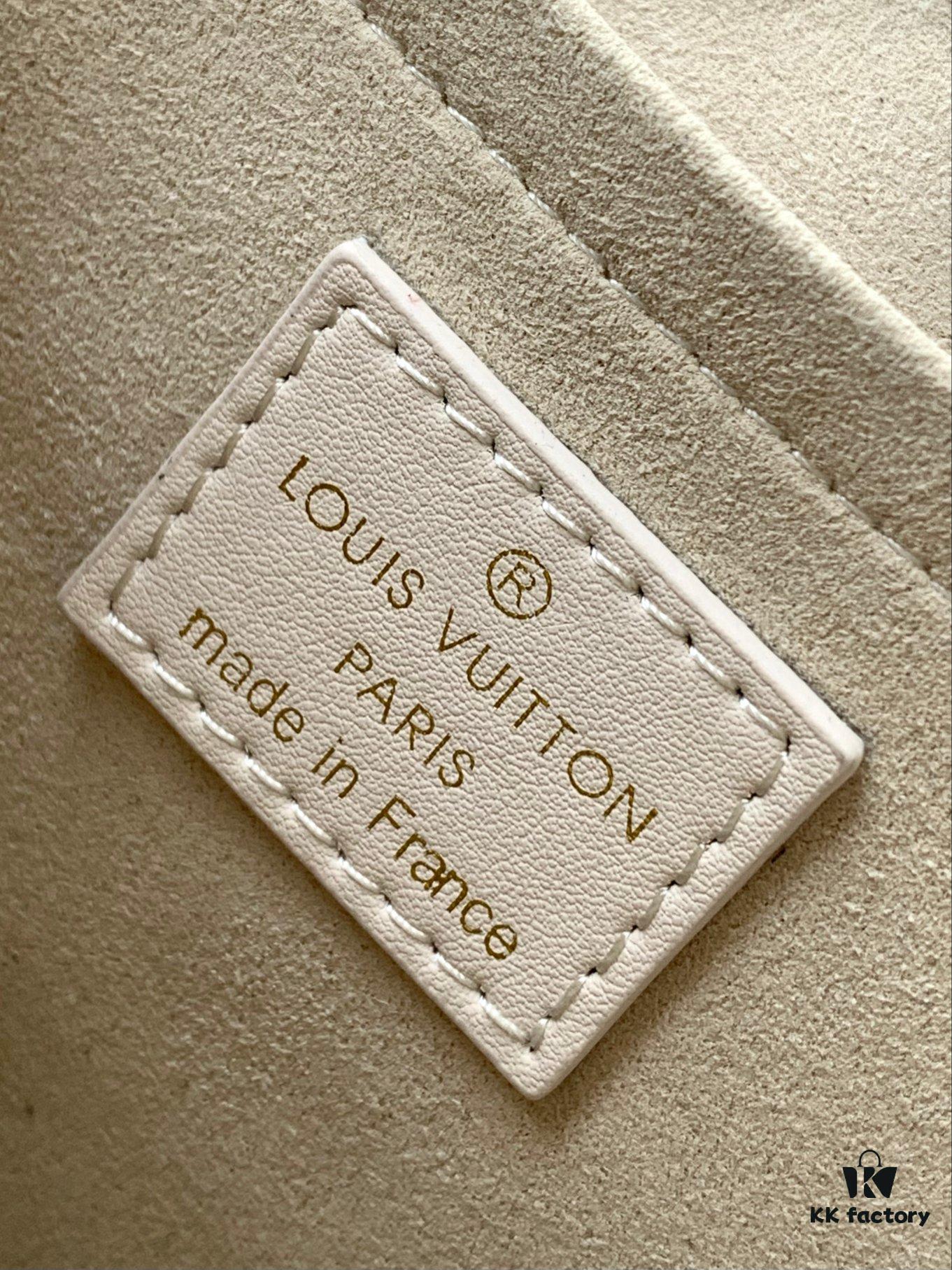 693077c36e68136f4d9a67f6 Louis Vuitton Hold Me Handbag in Black M21720 and White M21797 – New Wave Quilted Leather Collection