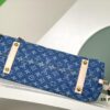693077d26e68136f4d9a6812 Louis Vuitton M46855 Blue Denim Shopping Bag Series M46197 CarryAll Medium Handbag