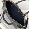 693077df6e68136f4d9a682f M22914 Black Lock It MM Bag in Refined Taurillon Leather with Gold-Tone Hardware