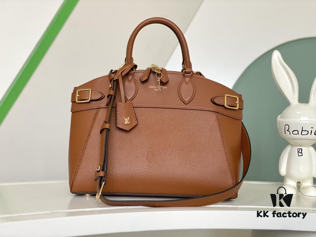 693077e16e68136f4d9a6832 M22925 Brown Lock It MM Bag