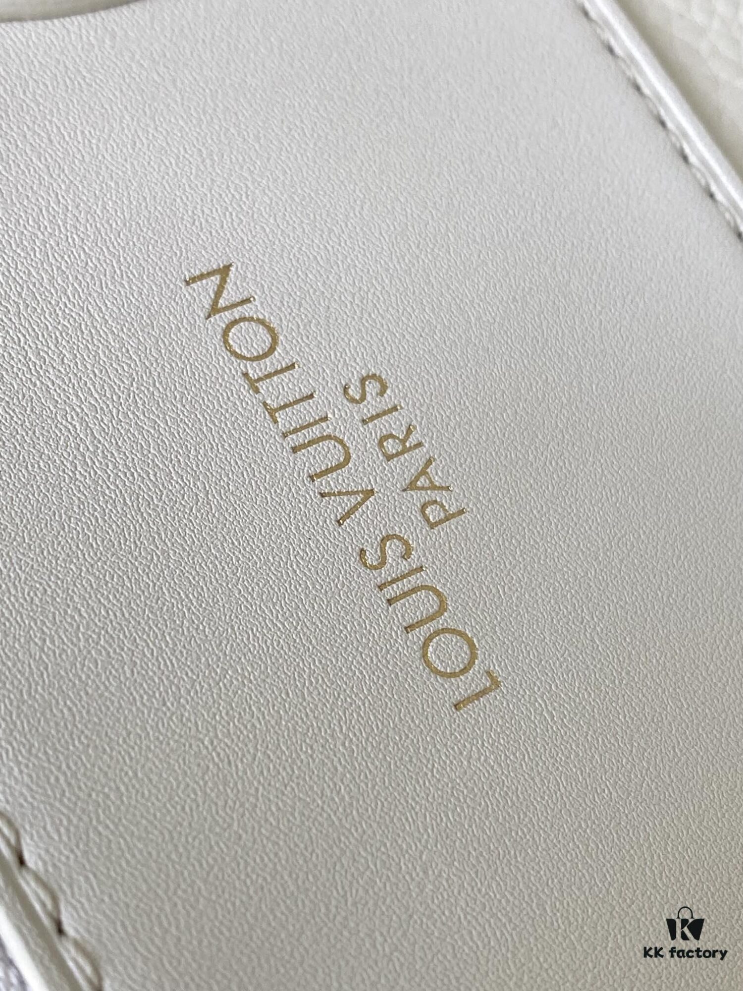 M23061 White Lock It MM Bag in Refined Taurillon Leather
