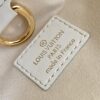 M23061 White Lock It MM Bag in Refined Taurillon Leather