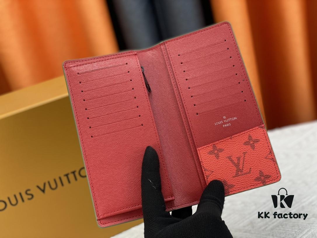 Wallet Model: N62665 Apricot with Red Brazza Wallet