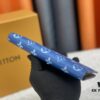693077f66e68136f4d9a6860 Wallet Model: N62665 Blue with Coffee-Colored Louis Vuitton Classic Brazza Wallet