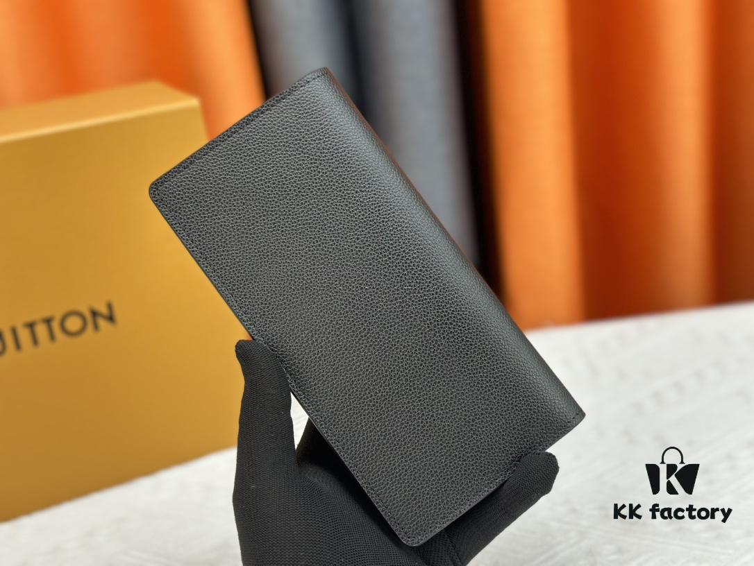 693077f96e68136f4d9a6866 Wallet Original 💎【Real Item Photography, Own Background】M58192 Black Taurillon Leather Suit Wallet