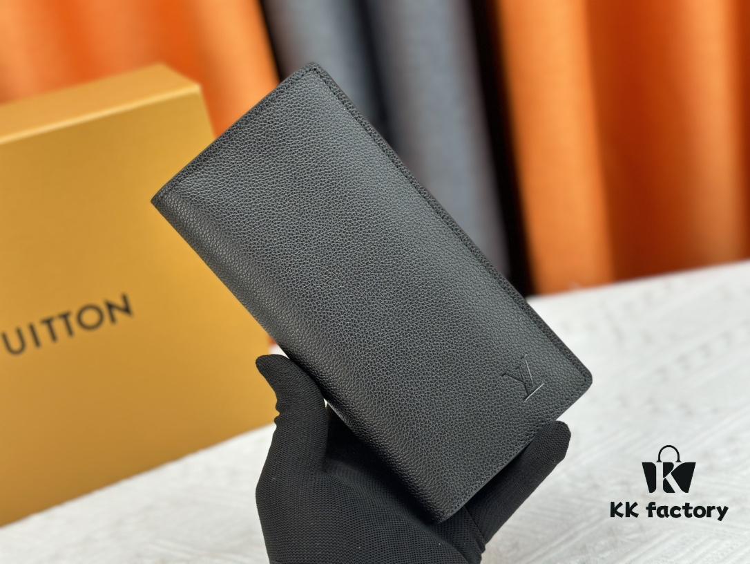 693077fa6e68136f4d9a6867 Wallet Original 💎【Real Item Photography, Own Background】M58192 Black Taurillon Leather Suit Wallet