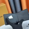 693077ff6e68136f4d9a6873 Wallet Original 💎【Real Photo, Personal Background】M58189 Black Pebbled Leather Short Wallet