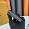 693078026e68136f4d9a6877 Wallet Original 💎【Real Photo, Personal Background】M58189 Black Pebbled Leather Short Wallet