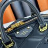 6930781b6e68136f4d9a68ac Model: M23666 Shell Bag 💋💋 This Alma BB Handbag Draws Inspiration from the Diamond-Quilted Lining of Louis Vuitton's Rigid Trunks