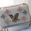 6930782e6e68136f4d9a68dc LV Latest and Hottest Twist Denim Medium Bag - Flower Tinsel Collection, High-End Quality with Embellished Monogram Flowers