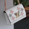 6930782f6e68136f4d9a68e0 LV Latest and Hottest Twist Denim Medium Bag - Flower Tinsel Collection, High-End Quality with Embellished Monogram Flowers