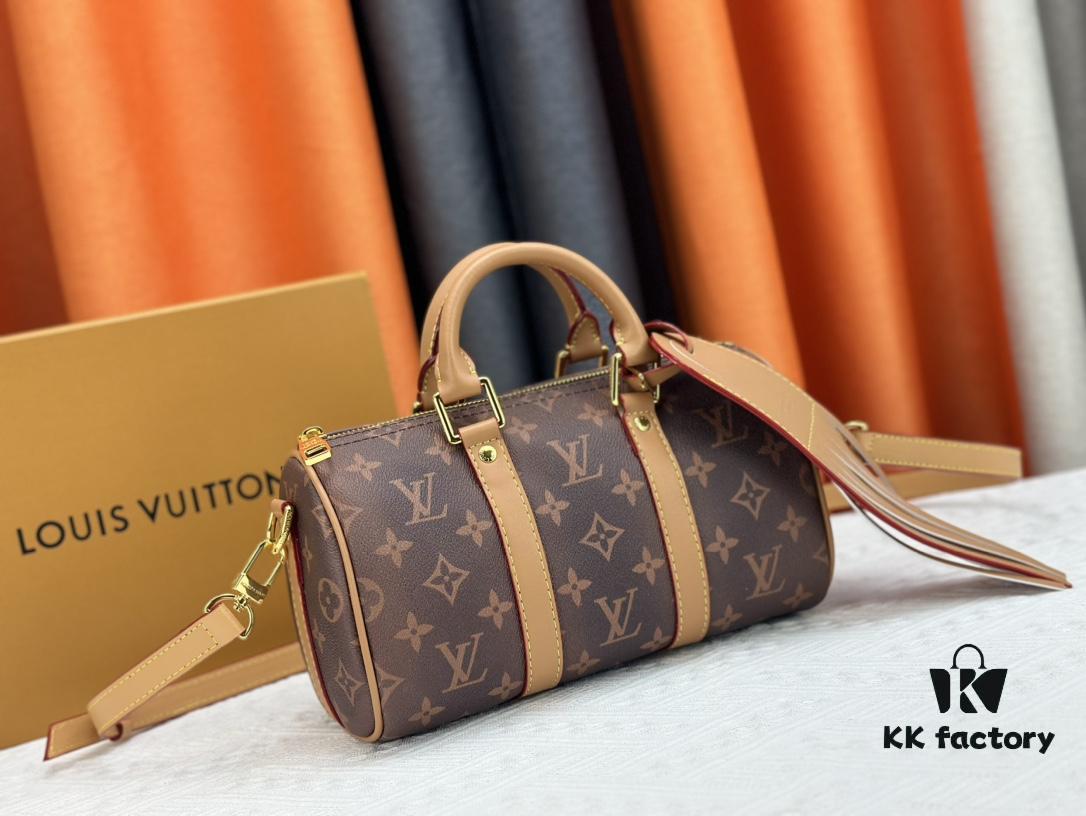 693078416e68136f4d9a6909 M46271 Black Flower Orange Chain, Denim Blue, M31044 Orange, M11542 Classic Flower, M24849 Classic Flower Color Chrysanthemum This Keepall 25 Bag Features Monogram Eclipse Reverse Denim Canvas, an Elegant Reinterpretation of Louis Vuitton's Iconic Pattern