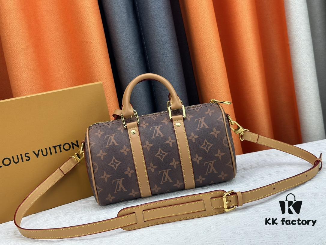 693078426e68136f4d9a690d M46271 Black Flower Orange Chain, Denim Blue, M31044 Orange, M11542 Classic Flower, M24849 Classic Flower Color Chrysanthemum This Keepall 25 Bag Features Monogram Eclipse Reverse Denim Canvas, an Elegant Reinterpretation of Louis Vuitton's Iconic Pattern