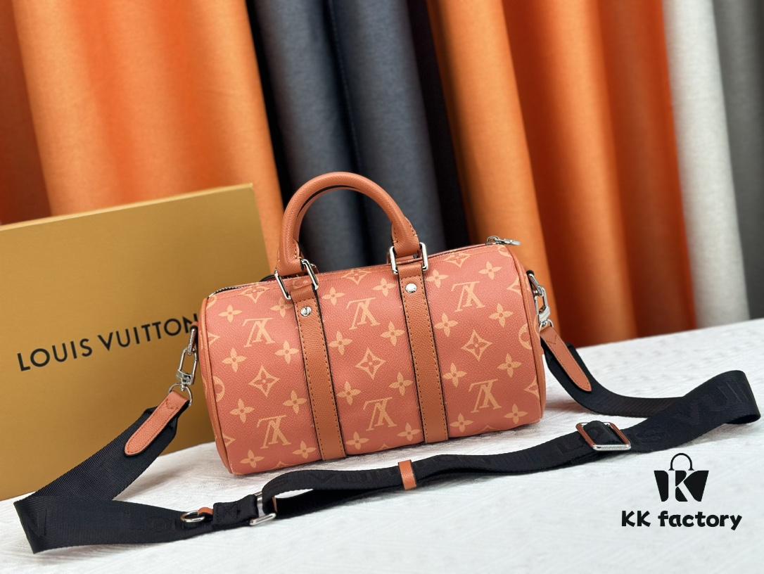 693078456e68136f4d9a6913 M46271 Black Floral Orange Chain, Denim Blue, M31044 Orange, M11542 Monogram, M24849 Multicolored Daisy Keepall 25
