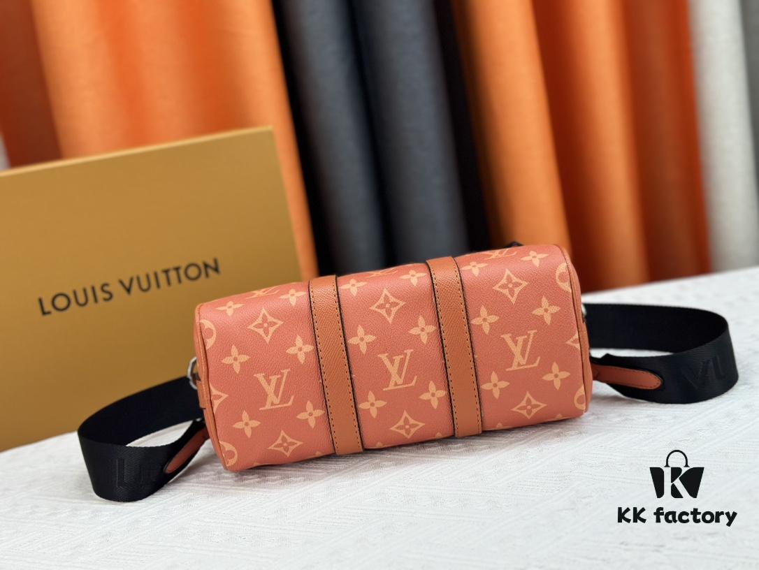 693078466e68136f4d9a6916 M46271 Black Floral Orange Chain, Denim Blue, M31044 Orange, M11542 Monogram, M24849 Multicolored Daisy Keepall 25