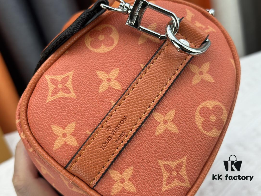 693078476e68136f4d9a6919 M46271 Black Floral Orange Chain, Denim Blue, M31044 Orange, M11542 Monogram, M24849 Multicolored Daisy Keepall 25