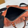 693078486e68136f4d9a691a M46271 Black Floral Orange Chain, Denim Blue, M31044 Orange, M11542 Monogram, M24849 Multicolored Daisy Keepall 25