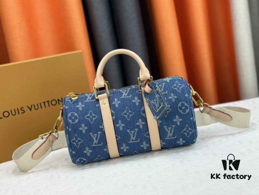 M46271 Black Flower Orange Chain, Denim Blue, M31044 Orange, M11542 Monogram, M24849 Monogram Multicolored Daisy