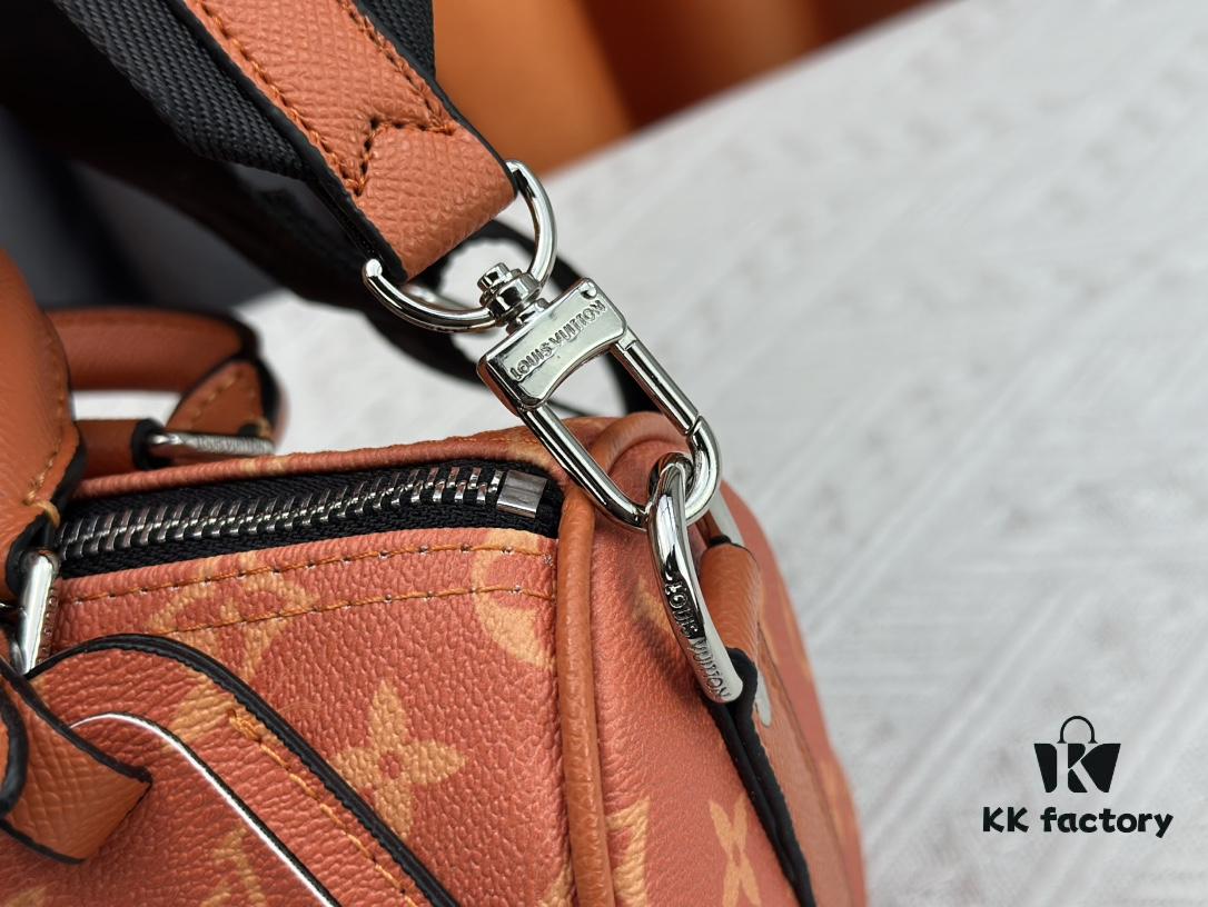 6930784c6e68136f4d9a6923 M46271 Black Floral Orange Chain, Denim Blue, M31044 Orange, M11542 Monogram, M24849 Multicolored Daisy Keepall 25