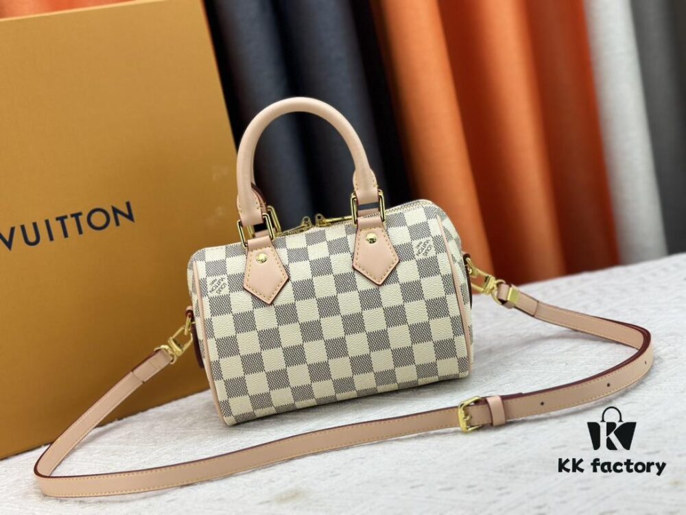 6930784f6e68136f4d9a692e Louis Vuitton M46906 White Checker M46234 Speedy Pillow Bag Series M45957 SPEEDY BANDOULIÈRE 20 Handbag