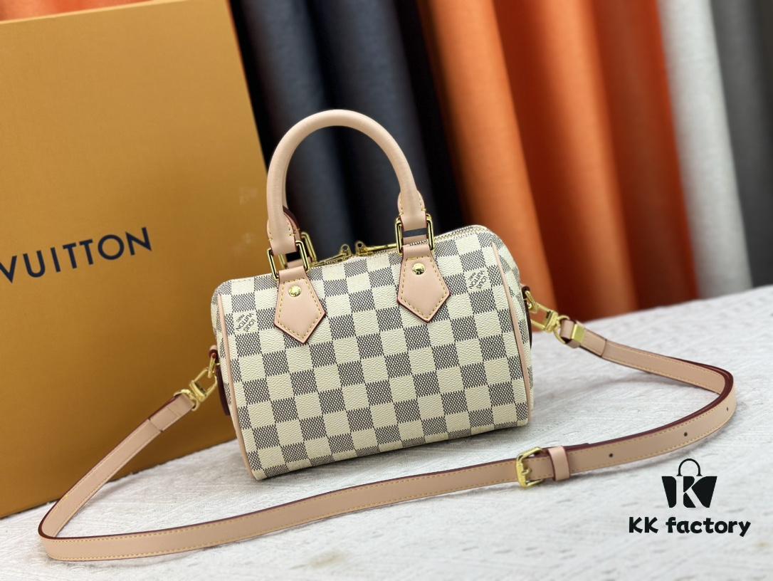 6930784f6e68136f4d9a692e Louis Vuitton M46906 White Checker M46234 Speedy Pillow Bag Series M45957 SPEEDY BANDOULIÈRE 20 Handbag