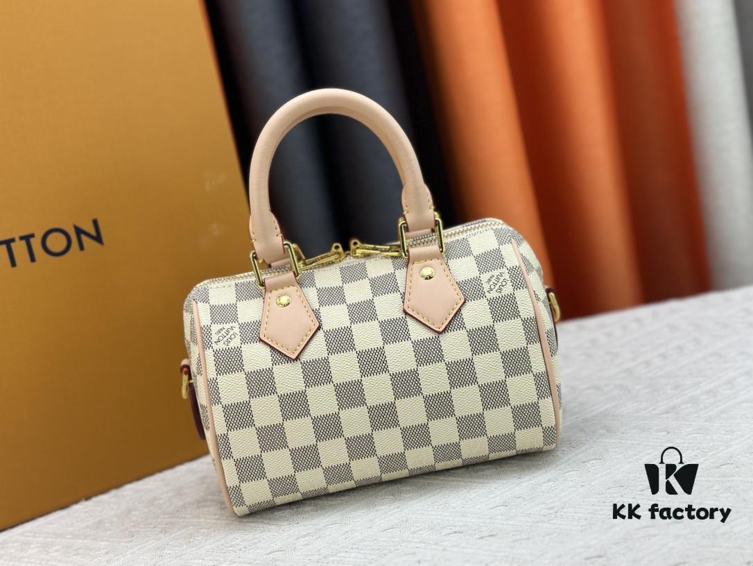 693078516e68136f4d9a6932 Louis Vuitton M46906 White Checker M46234 Speedy Pillow Bag Series M45957 SPEEDY BANDOULIÈRE 20 Handbag