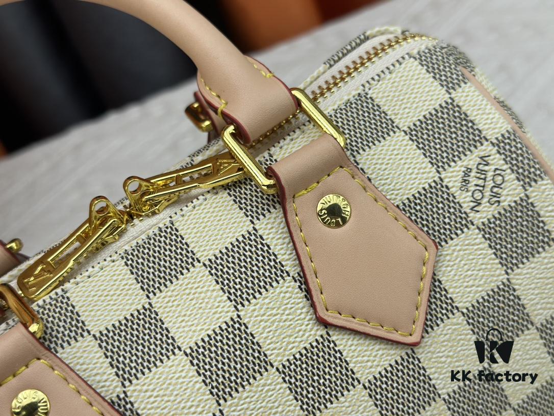 693078536e68136f4d9a6935 Louis Vuitton M46906 White Checker M46234 Speedy Pillow Bag Series M45957 SPEEDY BANDOULIÈRE 20 Handbag