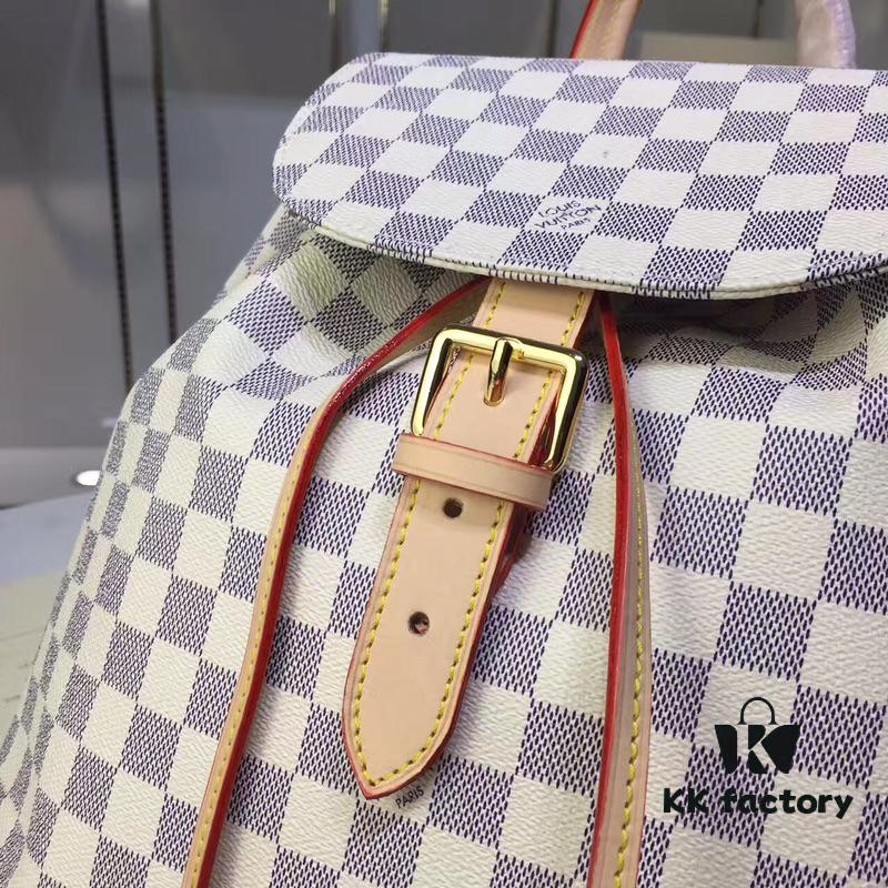 693078556e68136f4d9a693b Factory Price N41578 Reading Glasses Bucket Backpack! Stylish and Functional Sperone Backpack for Women Made of Damier Azur Canvas, the Perfect Urban Companion