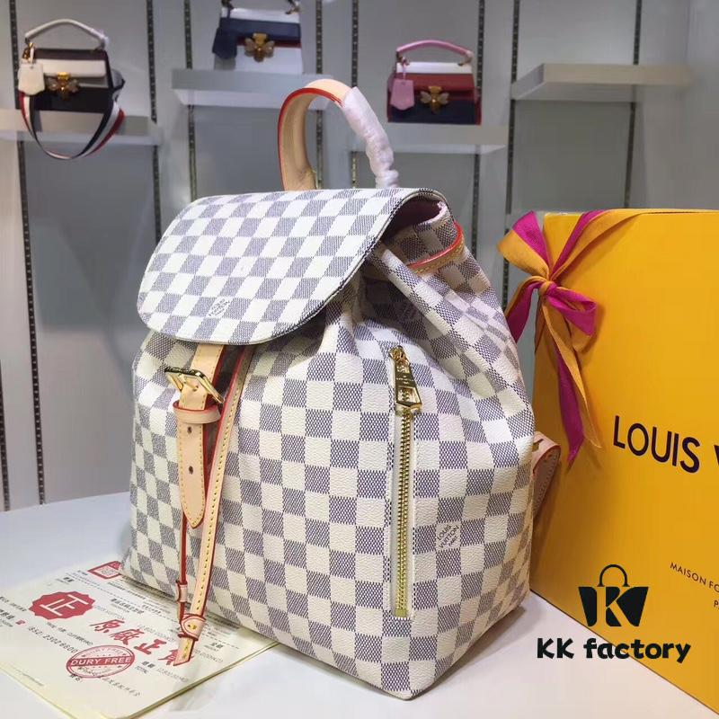 693078606e68136f4d9a6954 Factory Price N41578 Reading Glasses Bucket Backpack! Stylish and Functional Sperone Backpack for Women Made of Damier Azur Canvas, the Perfect Urban Companion