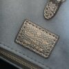 693078646e68136f4d9a695a Top-Grade Full-Grain Leather, Exclusive Real Photo - M45595 Pearl Blue Full Leather Matelassé By The Pool Capsule Collection OnTheGo Medium Tote Bag