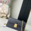 693078646e68136f4d9a695b Top-tier Original Stock, Exclusive Real Photos: M82836 Blue Full Leather Embossed Wallet On Chain Metis Chain Bag