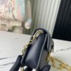 693078666e68136f4d9a695d Top-tier Original Stock, Exclusive Real Photos: M82836 Blue Full Leather Embossed Wallet On Chain Metis Chain Bag