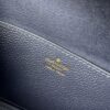 693078676e68136f4d9a6960 Top-tier Original Stock, Exclusive Real Photos: M82836 Blue Full Leather Embossed Wallet On Chain Metis Chain Bag