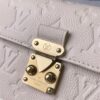 693078696e68136f4d9a6965 Top-tier Original Surplus, Exclusive Real Photos: M82836 White Full Leather Embossed Wallet On Chain Metis Chain Bag, M82836 82637 Black Embossed