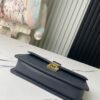 693078696e68136f4d9a6966 Top-tier Original Stock, Exclusive Real Photos: M82836 Blue Full Leather Embossed Wallet On Chain Metis Chain Bag