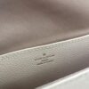 6930786d6e68136f4d9a696b Top-tier Original Surplus, Exclusive Real Photos: M82836 White Full Leather Embossed Wallet On Chain Metis Chain Bag, M82836 82637 Black Embossed
