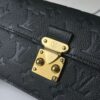 693078706e68136f4d9a6972 Top-tier Original Order Exclusive Real Shot M82637 Black Full Leather Embossed Wallet On Chain Metis Chain Bag M82836 82637 Black Embossed