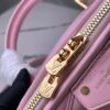 Top Quality Original Design Exclusive Real Shot M24453 Pink Quilted Full Leather Alma BB Shell Handbag