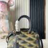 693078786e68136f4d9a697e M23576 Gradient Quilted Full Leather Shell Bag Series Alma BB Handbag