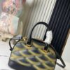 693078796e68136f4d9a6981 M23576 Gradient Quilted Full Leather Shell Bag Series Alma BB Handbag