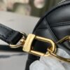 693078896e68136f4d9a699b Top-tier Original Stock Exclusive Real Photos M83048 Black Diamond-quilted Full Leather Alma BB Clutch Bag