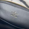 6930788d6e68136f4d9a69a5 M23576 Gradient Quilted Full Leather Shell Bag Series Alma BB Handbag