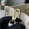 693078936e68136f4d9a69b0 Top-tier Original Order, Exclusive Real Photos: M23637 White Full Leather Square Bag Series Lock & Go Handbag M22311