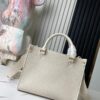 693078936e68136f4d9a69b2 Top-tier Original Order, Exclusive Real Photos: M23637 White Full Leather Square Bag Series Lock & Go Handbag M22311