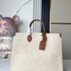6930789a6e68136f4d9a69bd Top-Grade Full-Grain Leather, Exclusive Real Photos: M45933 White Beige Matelassé, Mama Bag Series M45081 Milky White M44925 Black Size: 41.0 x 34.0 x 19.0 cm Louis Vuitton Onthego Large Tote