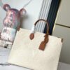 6930789a6e68136f4d9a69be Top-Grade Full-Grain Leather, Exclusive Real Photos: M45933 White Beige Matelassé, Mama Bag Series M45081 Milky White M44925 Black Size: 41.0 x 34.0 x 19.0 cm Louis Vuitton Onthego Large Tote