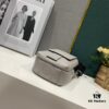 693078a36e68136f4d9a69d1 Upgraded Version! Latest Release! M81321 M81323 M81005 Black Grey Floral, Black Embossed, Grey Embossed Flap Double Phone Pouch — A Capsule Collection by Japanese Designer and DJ Nigo and Virgil Abloh for Louis Vuitton. This Flap Double phone bag features a shoulder strap, black-silver two-tone flap, messenger-style design, ideal for storing your phone and daily essentials.