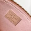 Petit Palais Handbag in Grained Leather with Monogram Motif