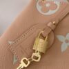 693078bc6e68136f4d9a6a0a Petit Palais Bag in Grained Leather with Oversized Monogram Flowers and LV Initials